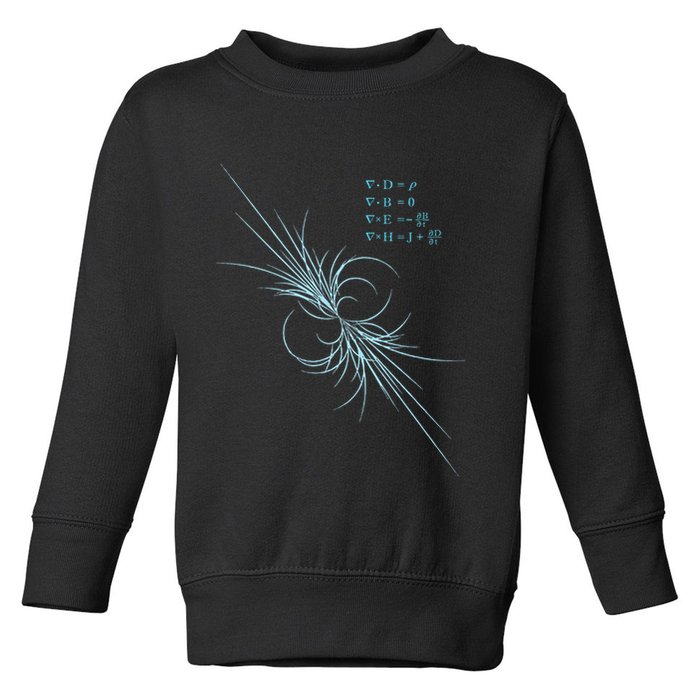 Maxwell Equation Physics Study Science Lover Physicist Toddler Sweatshirt