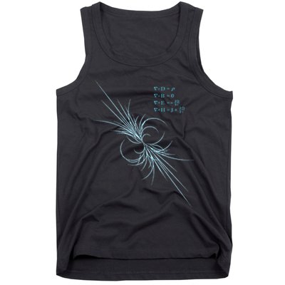 Maxwell Equation Physics Study Science Lover Physicist Tank Top