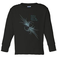 Maxwell Equation Physics Study Science Lover Physicist Toddler Long Sleeve Shirt