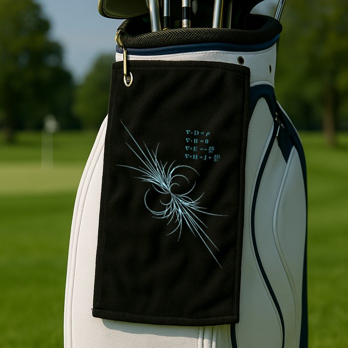 Maxwell Equation Physics Study Science Lover Physicist Golf Towel