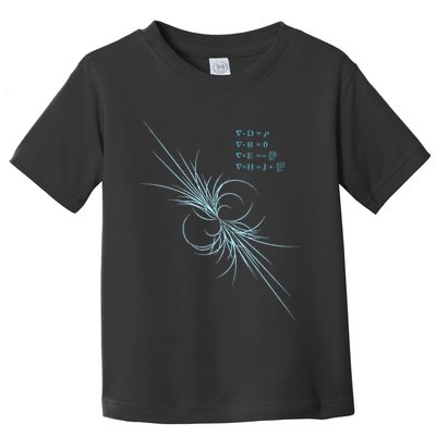 Maxwell Equation Physics Study Science Lover Physicist Toddler T-Shirt