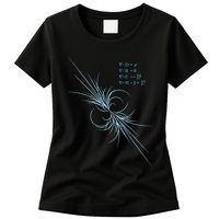 Maxwell Equation Physics Study Science Lover Physicist Womens T-Shirt