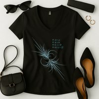 Maxwell Equation Physics Study Science Lover Physicist Women's V-Neck T-Shirt