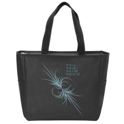Maxwell Equation Physics Study Science Lover Physicist Zip Tote Bag