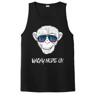 Monkey Equalizer Party Rave Techno Vacation Vacay Mode On Gift PosiCharge Competitor Tank