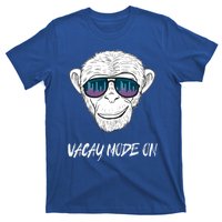 Monkey Equalizer Party Rave Techno Vacation Vacay Mode On Gift T-Shirt