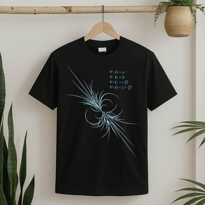 Maxwell Equation Physics Study Science Lover Physicist T-Shirt