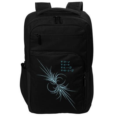 Maxwell Equation Physics Study Science Lover Physicist Impact Tech Backpack