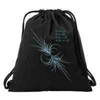 Maxwell Equation Physics Study Science Lover Physicist Drawstring Bag