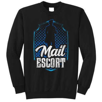 Mail Escort Postal Worker Mailman Courier Postman Sweatshirt