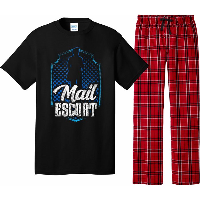 Mail Escort Postal Worker Mailman Courier Postman Pajama Set