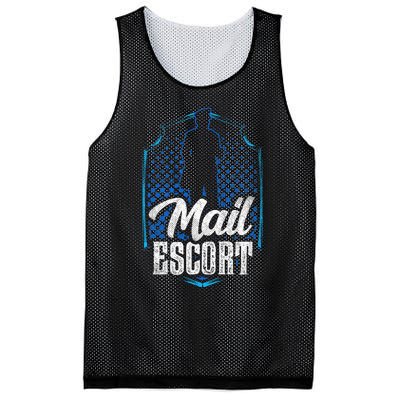 Mail Escort Postal Worker Mailman Courier Postman Mesh Reversible Basketball Jersey Tank