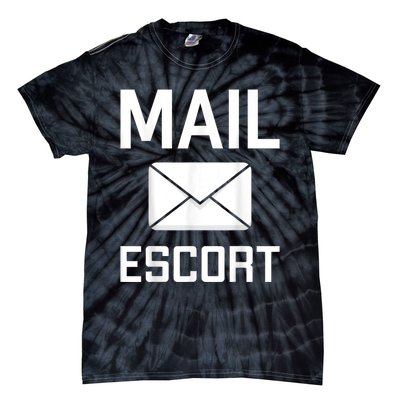 Mail Escort Postal Worker Mailman Mail Lady Novelty Tie-Dye T-Shirt