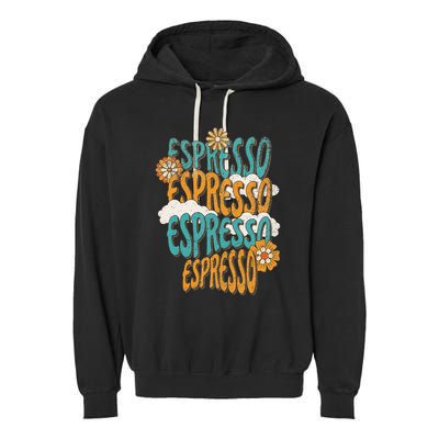 Me Espresso Retro Carpenter Garment-Dyed Fleece Hoodie