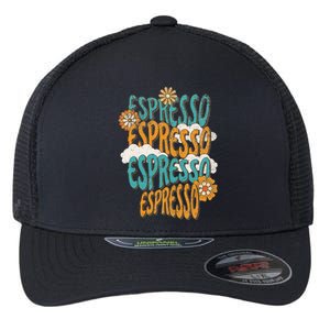 Me Espresso Retro Carpenter Flexfit Unipanel Trucker Cap