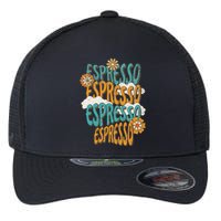 Me Espresso Retro Carpenter Flexfit Unipanel Trucker Cap