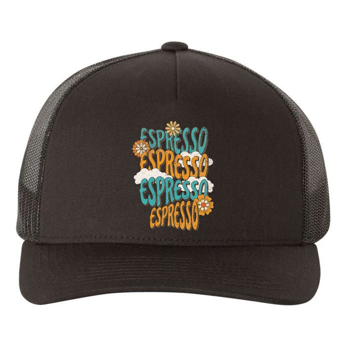 Me Espresso Retro Carpenter Yupoong Adult 5-Panel Trucker Hat