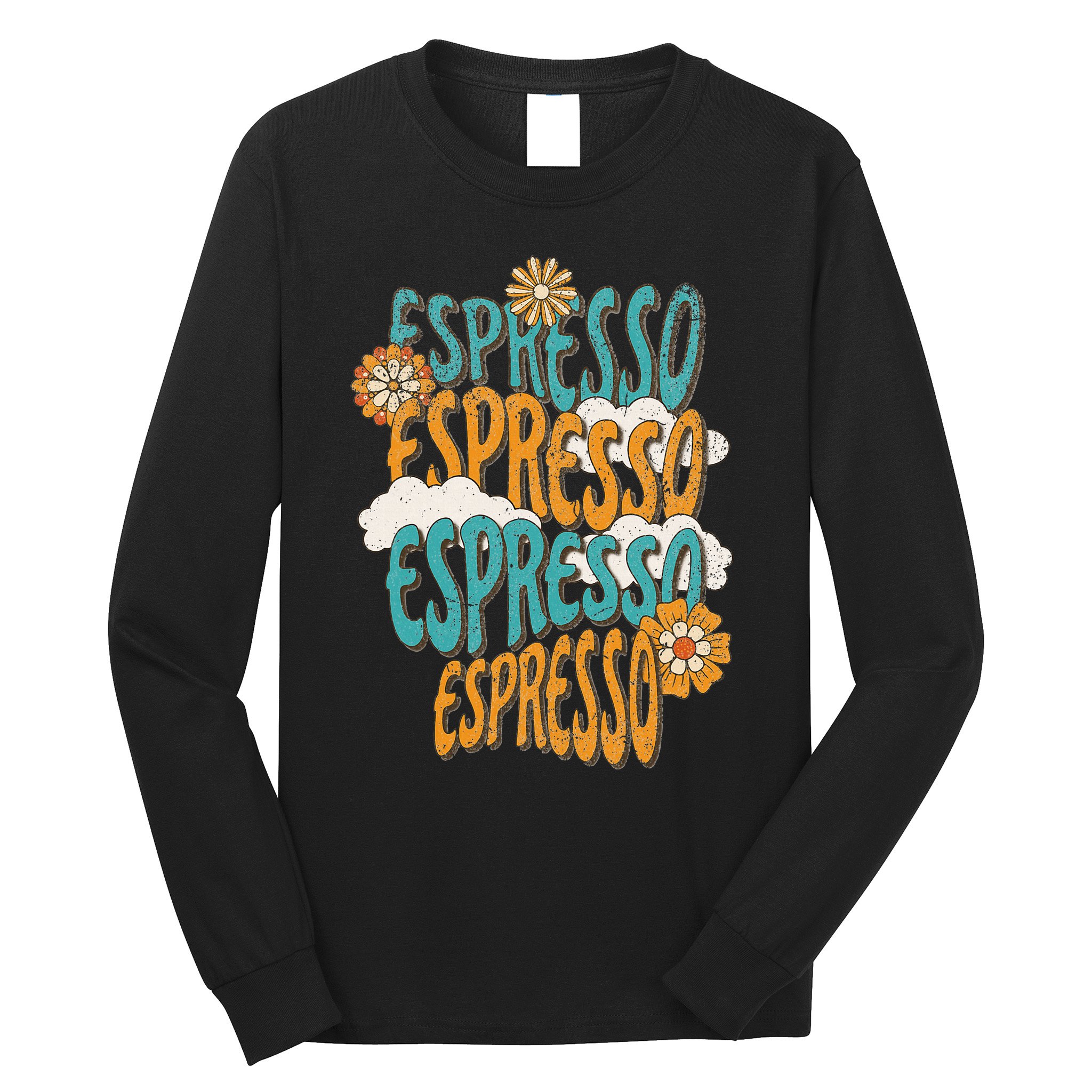 Me Espresso Retro Carpenter Long Sleeve Shirt