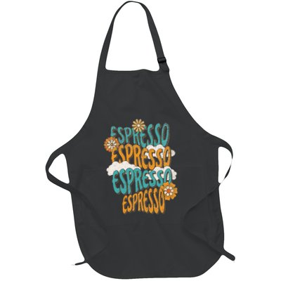 Me Espresso Retro Carpenter Full-Length Apron With Pockets