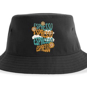 Me Espresso Retro Carpenter Sustainable Bucket Hat