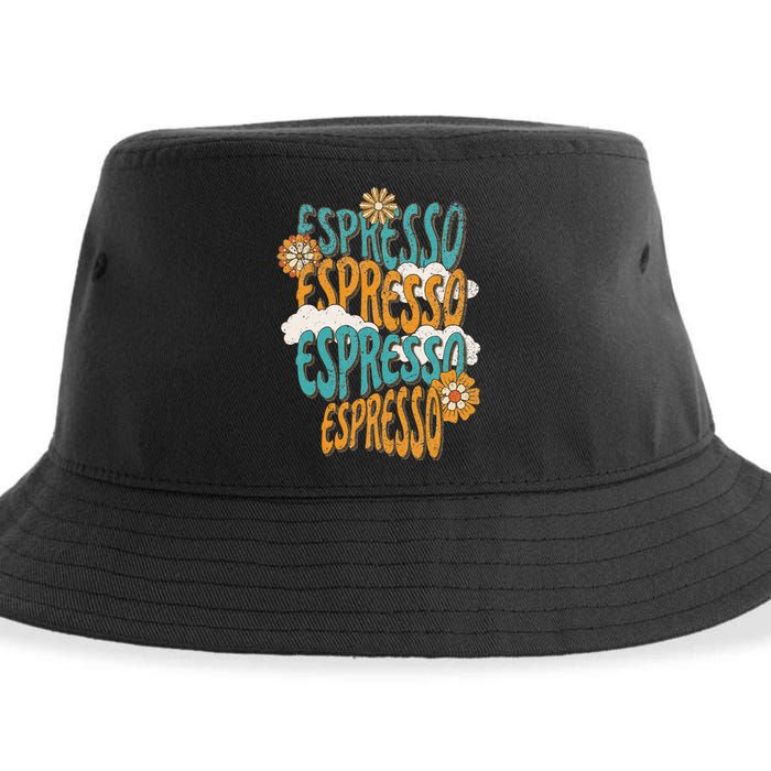 Me Espresso Retro Carpenter Sustainable Bucket Hat