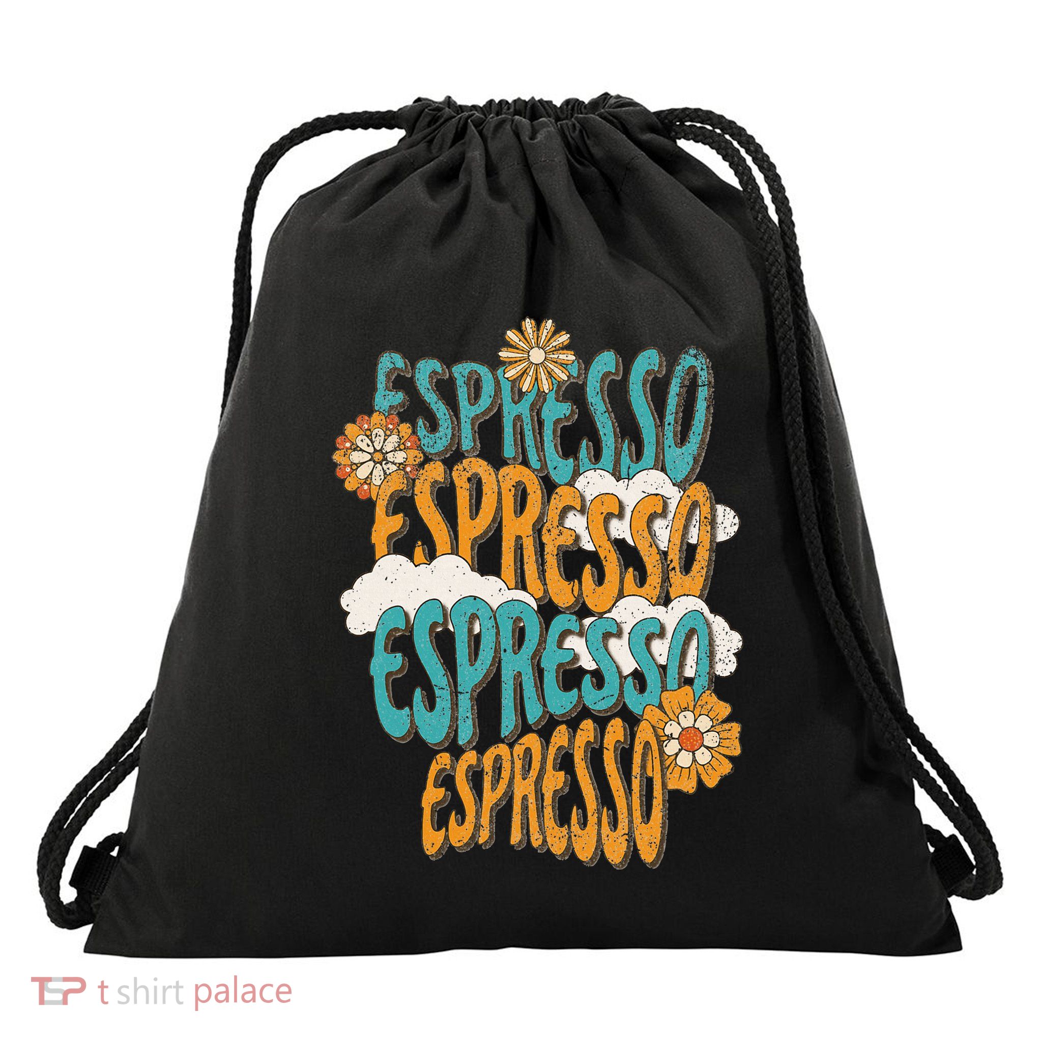 Me Espresso Retro Carpenter Drawstring Bag