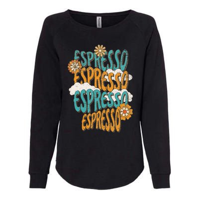 Me Espresso Retro Carpenter Womens California Wash Sweatshirt