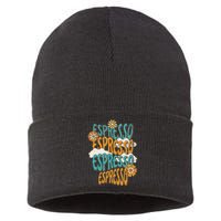 Me Espresso Retro Carpenter Sustainable Knit Beanie