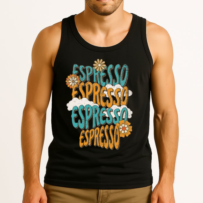 Me Espresso Retro Carpenter Tank Top