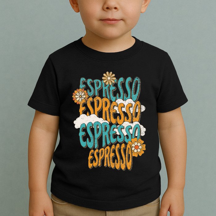 Me Espresso Retro Carpenter Toddler T-Shirt