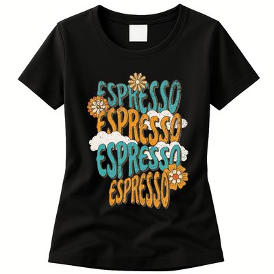 Me Espresso Retro Carpenter Womens T-Shirt