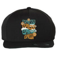 Me Espresso Retro Carpenter Wool Snapback Cap