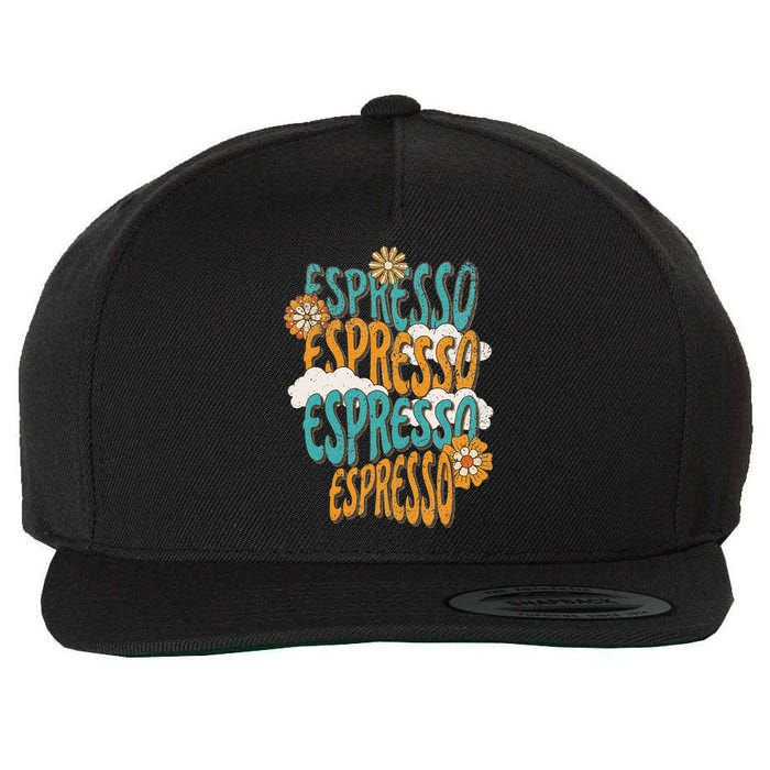 Me Espresso Retro Carpenter Wool Snapback Cap