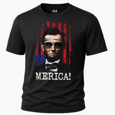 Merica Abe Lincoln Performance Shirt