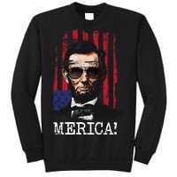 Merica Abe Lincoln Sweatshirt