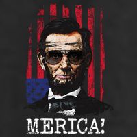 Merica Abe Lincoln Adult Drive Performance Visor