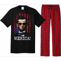 Merica Abe Lincoln Pajama Set