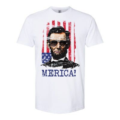 Merica Abe Lincoln Softstyle® CVC T-Shirt