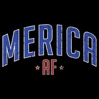 Merica AF Distressed USA Logo City Backpack