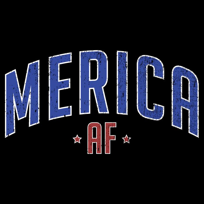 Merica AF Distressed USA Logo City Backpack
