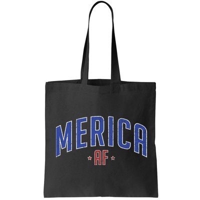 Merica AF Distressed USA Logo Bag