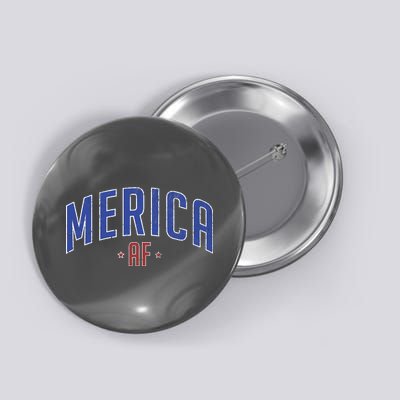 Merica AF Distressed USA Logo Button