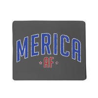 Merica AF Distressed USA Logo Mousepad