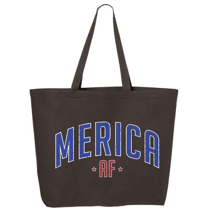 Merica AF Distressed USA Logo 25L Jumbo Tote