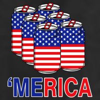 Merica Beer Pack Adult Drive Performance Visor