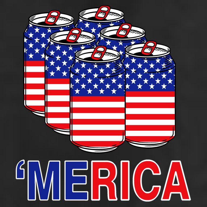 Merica Beer Pack Adult Drive Performance Visor
