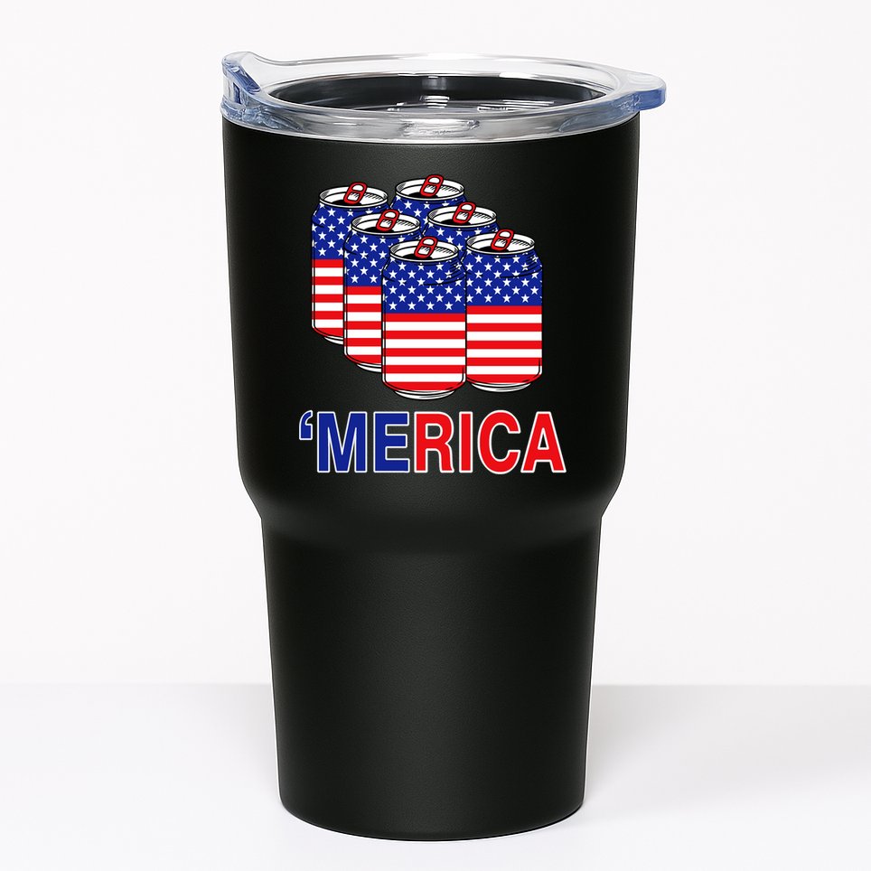 Merica Beer Pack Tumbler