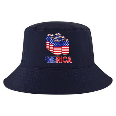 Merica Beer Pack Cool Comfort Performance Bucket Hat