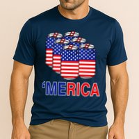 Merica Beer Pack Cooling Performance Crew T-Shirt