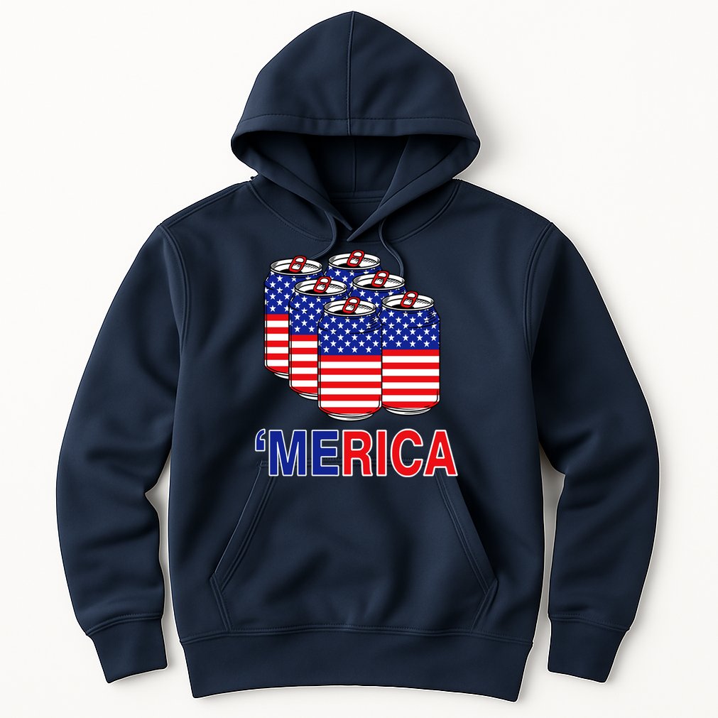 Merica Beer Pack Hoodie
